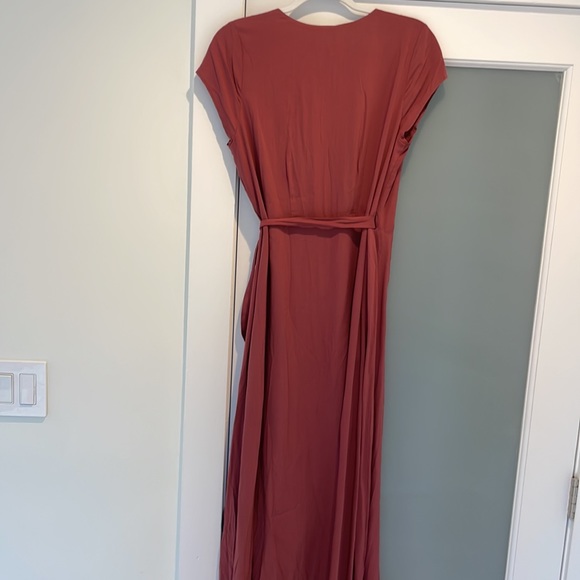 L Space Goa Wrap Dress - M color Currant - Picture 6 of 7